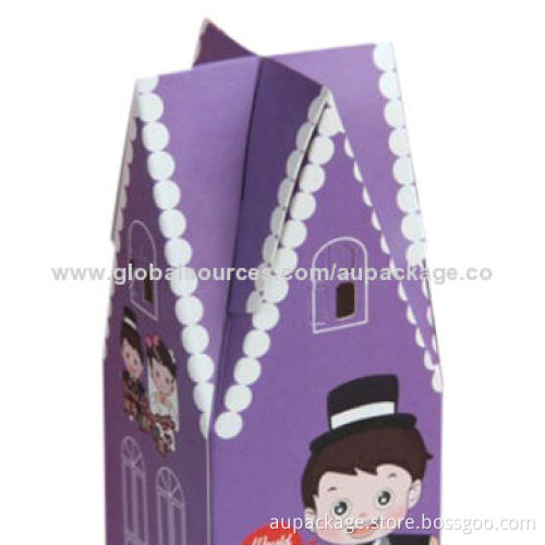 Candy box coming in beautiful shape, customized size and material, excellent printing